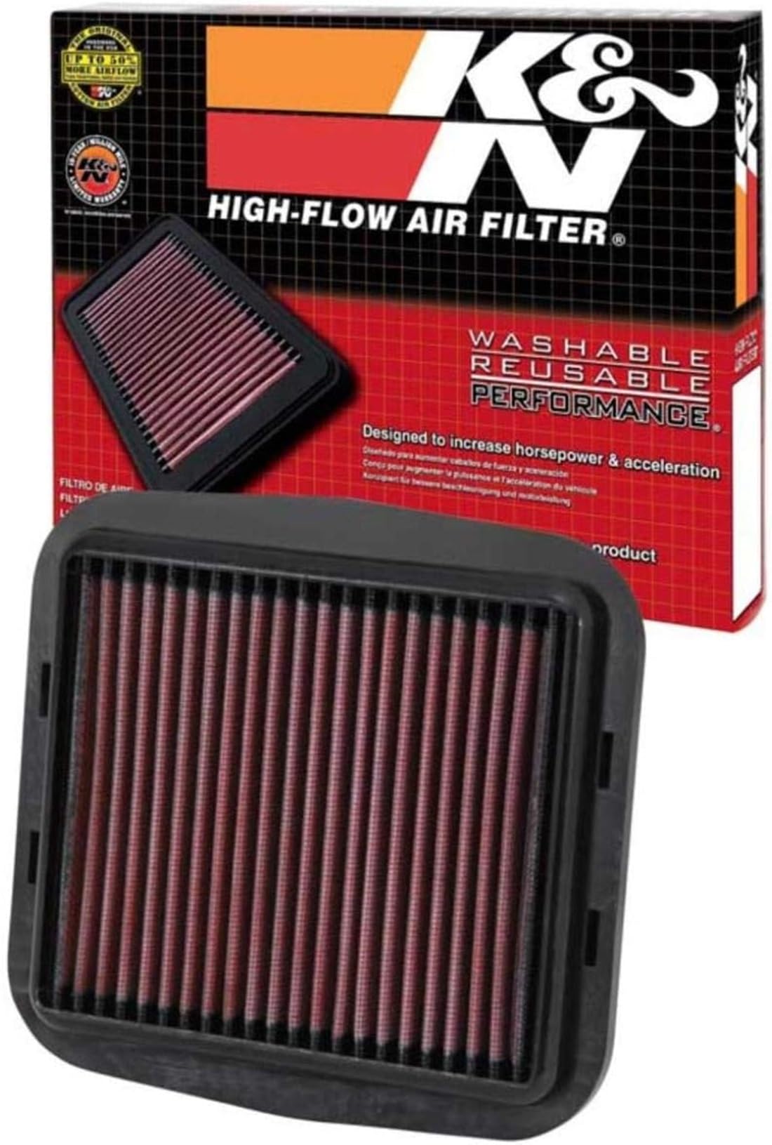 K&N DU-1112 Filtro de Aire Moto