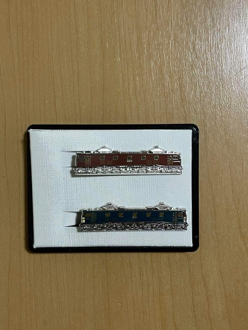 EF58 ネクタイピン さよならEF58 2本セット EF58 ネクタイピン
