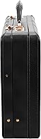 Vista 6 de McKlein COUGHLIN, Maletín de negocios expandible de cuero de 4.5 pulgadas, para computadora y tableta, Maletín para computadora portátil