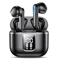 EUQQ Cuffie Bluetooth, 2026 Auricolari Bluetooth 5.3 Wireless In Ear LED Display 50