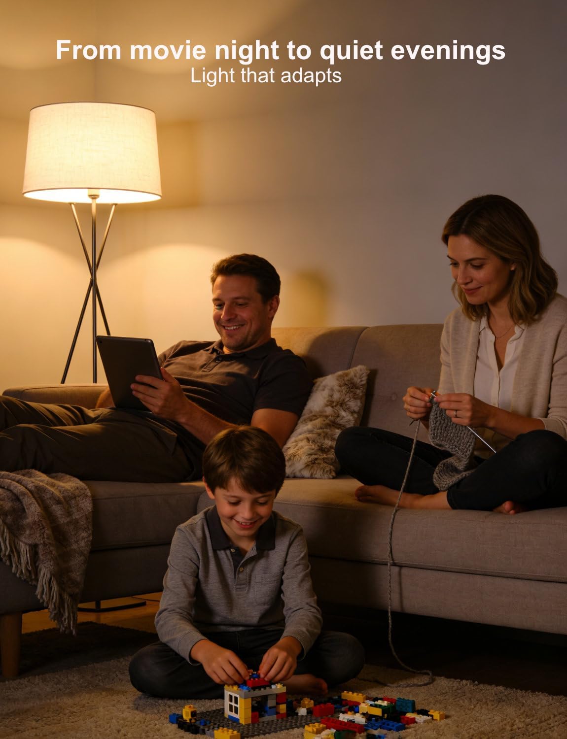 Vgogfly 3 Way LED Light Bulb - 30W/70W/100W Equivalent 2700K Warm White, 3-Level Dimmable A19 for Bedside and Floor Lamps, Non-Flicker, Not for Touch Dimmers (2-Pack)