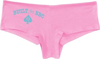 Knaughty Knickers Built for BBC Pawg Queen of Spades QOS Pink Boyshort Panties