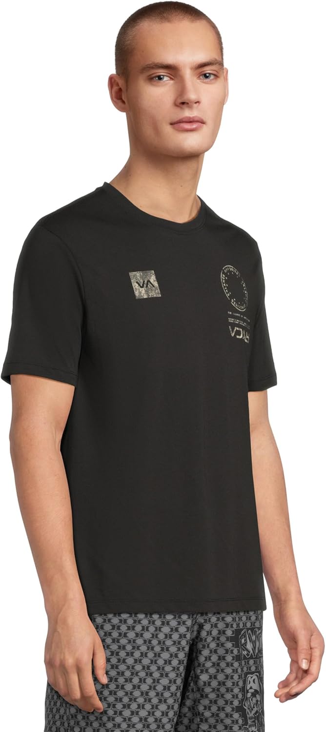 RVCA Men's Va Mark Fill Short Sleeve