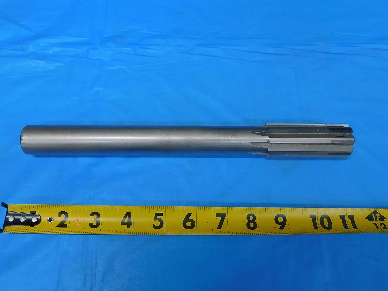 1.176 O.D. HSS Carbide Tipped Chucking Reamer 1" Shank 8 Flute 1.1875 Undersize - JP1106AE2