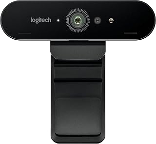 Logitech 4K Pro Webcam - Ultra HD Video for Remote Work and Content Creation