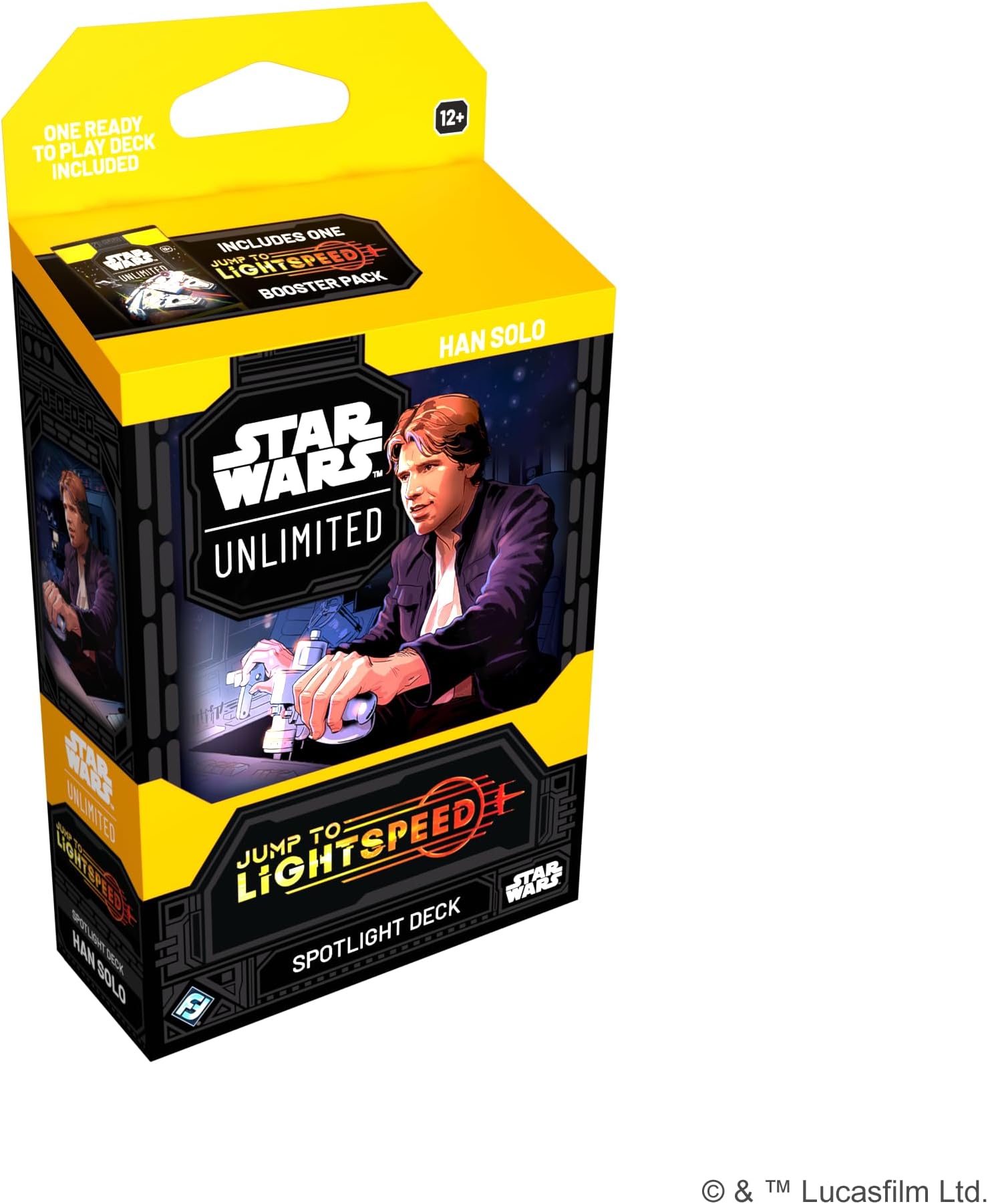 Star Wars: Unlimited Jump to Lightspeed Han Solo Spotlight Deck