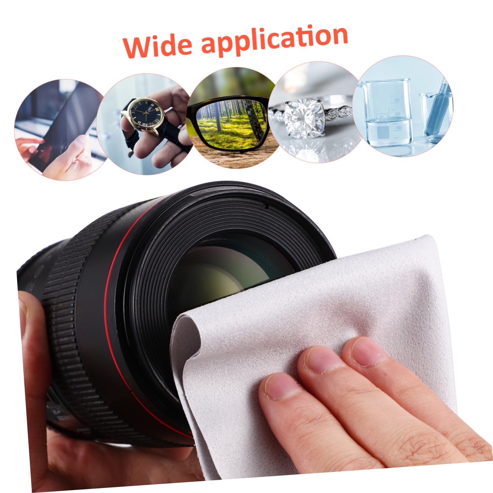 20 Pezzi Detergenti Per Schermi Brillenputztuch Brille Reinigen Brillenputztücher Pulizia Panno in Microfibra Panno Per La Pulizia in Microfibra Salviettine Umidificate Occhiali
