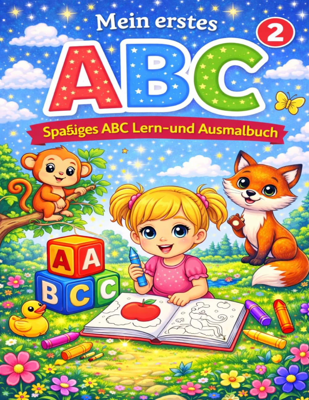Mein erstes ABC: Spaßiges ABC-Lern und Ausmalbuch (Mein erstes Schuljahr)