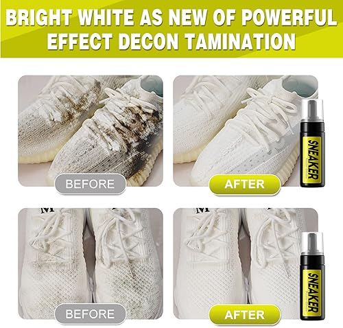 Miniatura 7 de Ganbaro Kit limpiador de zapatos, limpiador de zapatos blanco, kit de limpieza de zapatos para zapatos de malla, zapatos blancos, zapatos de