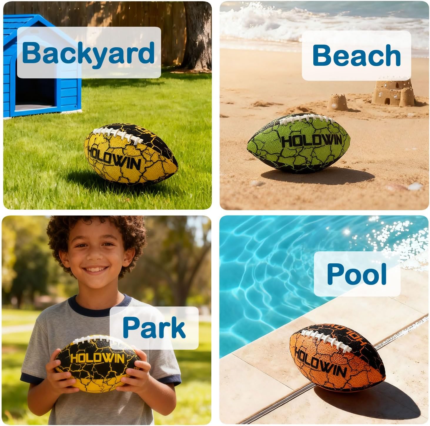Water Sports Water Footballs Outdoor Games Perfect for Parties Swimming Pool Accessories and Pool Party Games