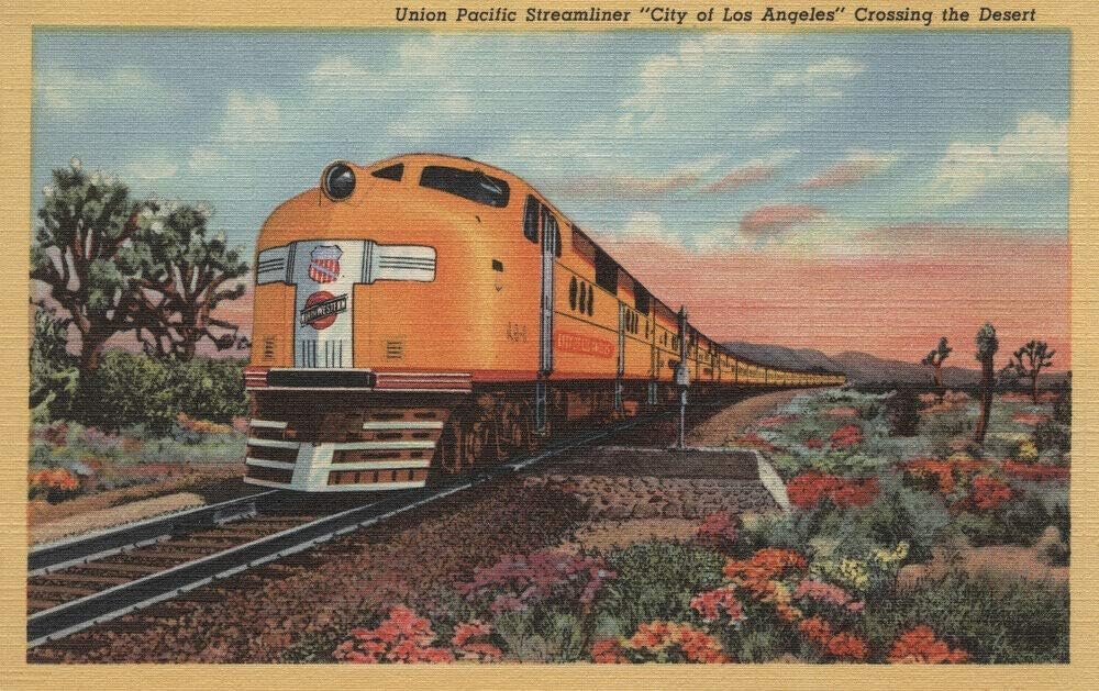 Bioprocess Union Pacific Los Angeles Ca Funny Vintage Metal Sign 8X12 Inches