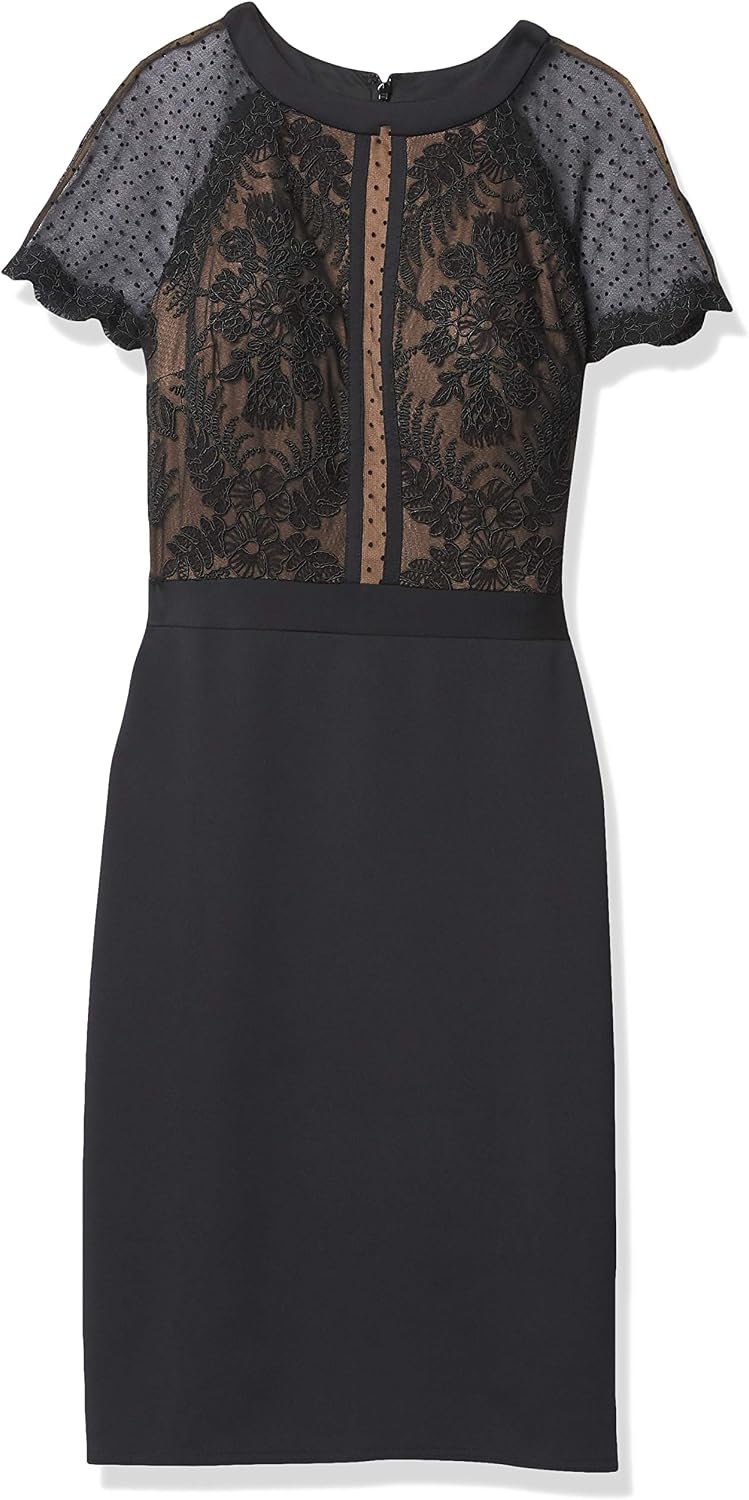 Tadashi Shoji Womens SS Dress WNeoprene Skirt and Martinique | Ubuy