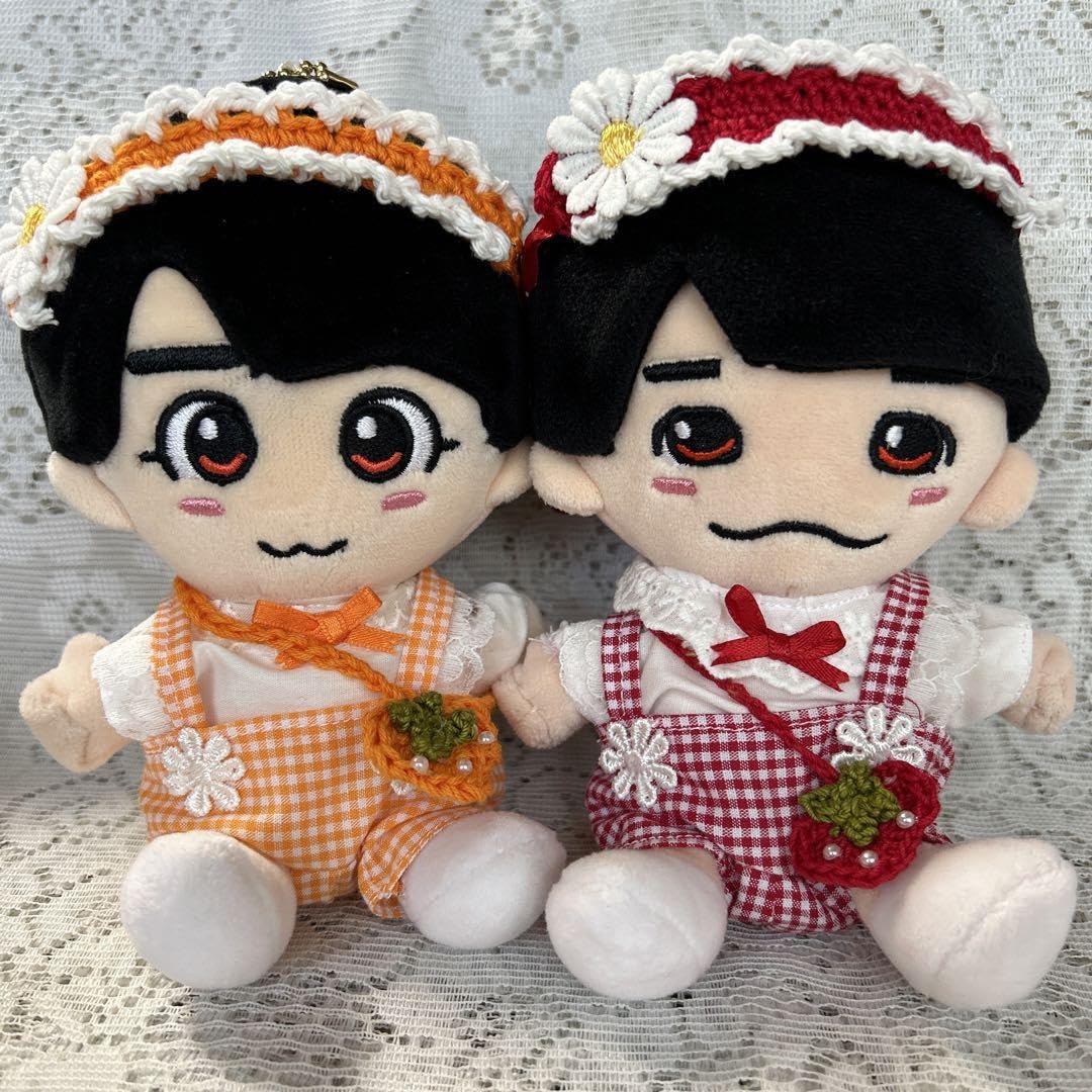 Amazon.co.jp: ちびぬい服 赤ヘッドドレスのセット いちごポシェット