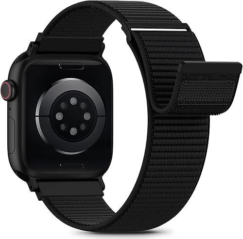 Correa de Nylon Loop Sport Compatible con correas de Apple Watch de 38 mm, 40 mm, 41 mm, 42 mm para mujeres y hombres, correas de muñeca iWatch para