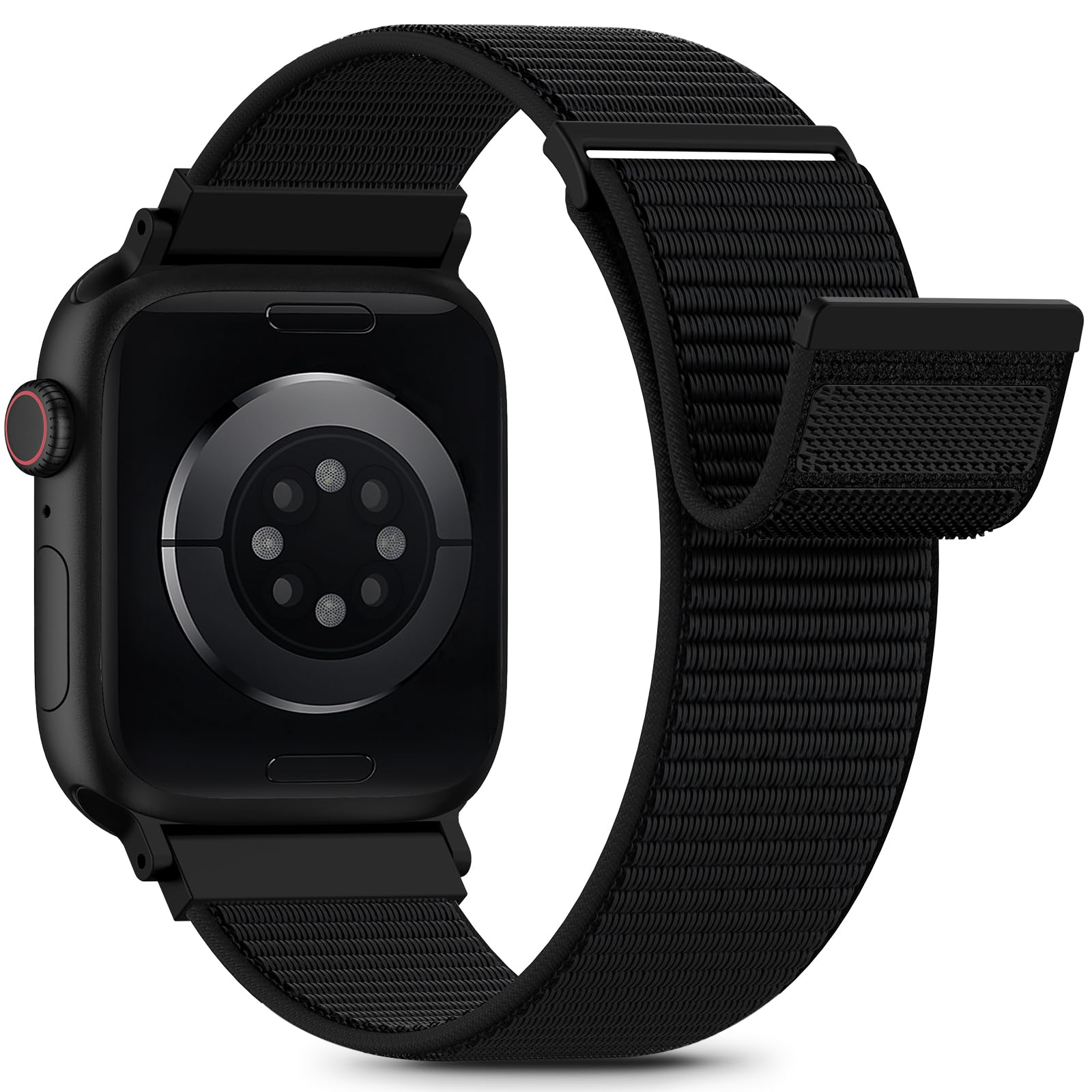Nylon Loop Sport Band Compatible with Apple Watch Bands for Women Men 40mm 44mm