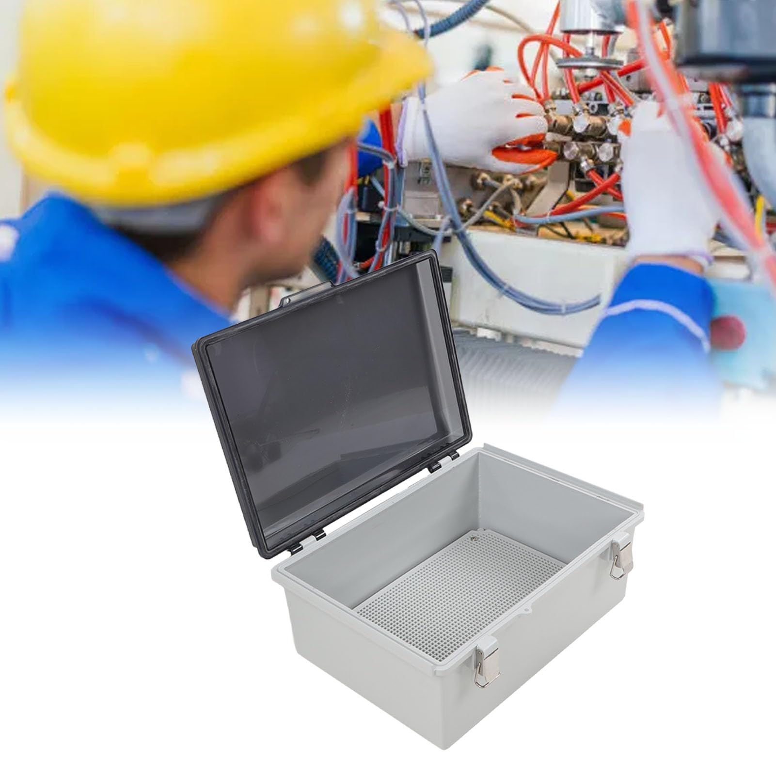 Puszka Elektroinstalacyjna – Obudowa ABS IP67 z Przezroczystą Pokrywą do Instalacji Wewnętrznych i Zewnętrznych