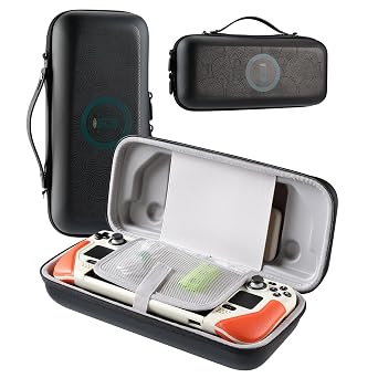 UYIYE Carrying Case for Steam Deck OLED & LCD, Fits with Cover,Black