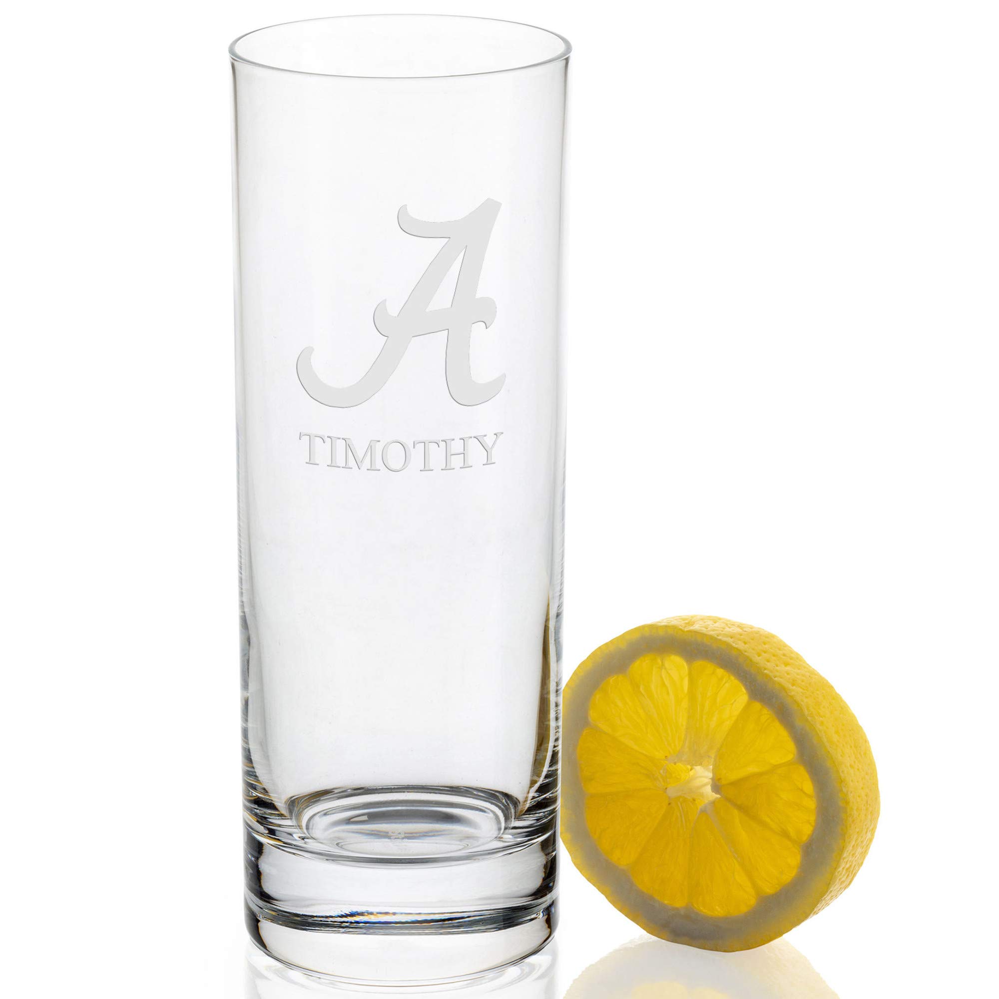 M. LA HART University of Alabama Iced Beverage Glasses - Set of 2