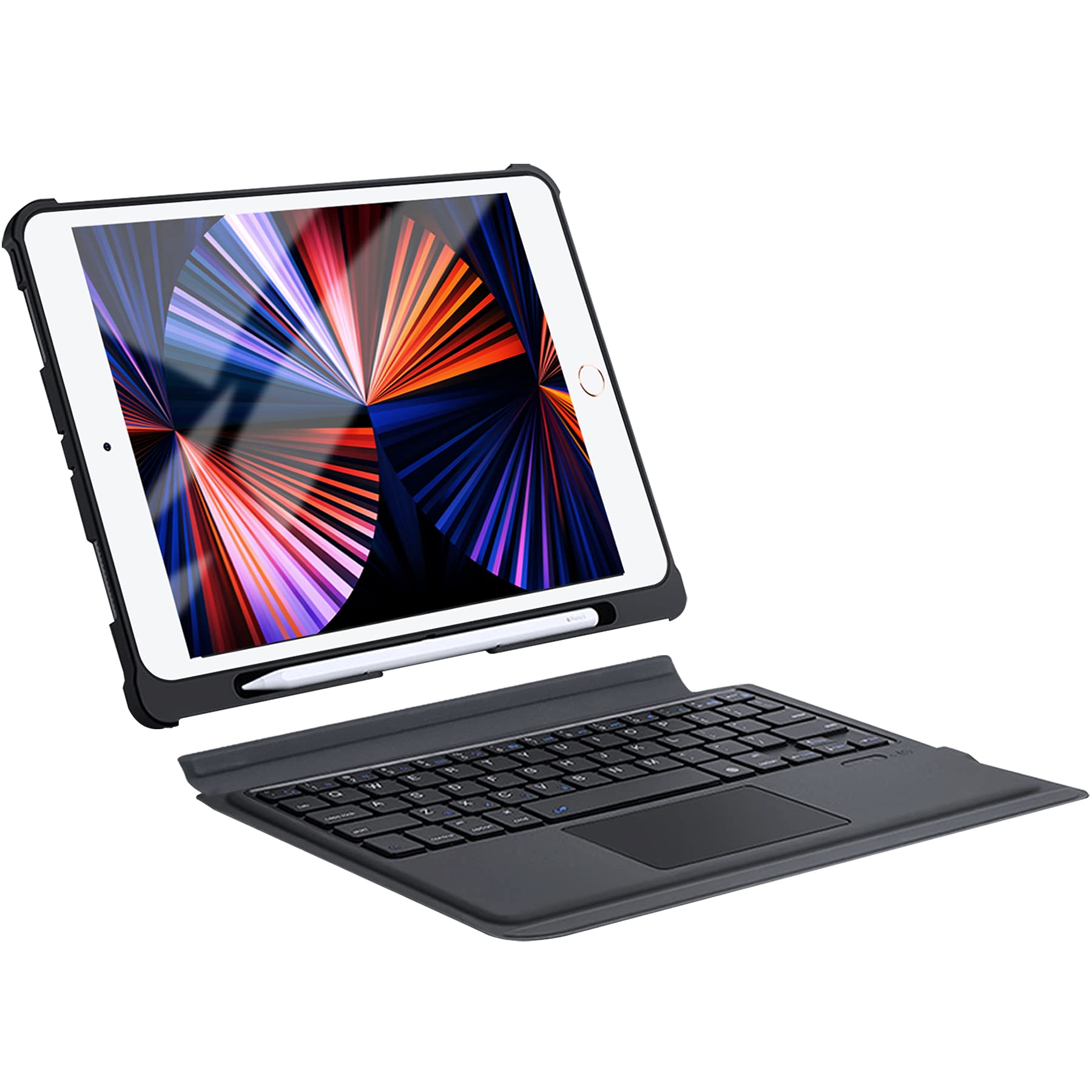 Amazon.co.jp: iPad タッチパッド付き iPad mini8.7ケース キーボード