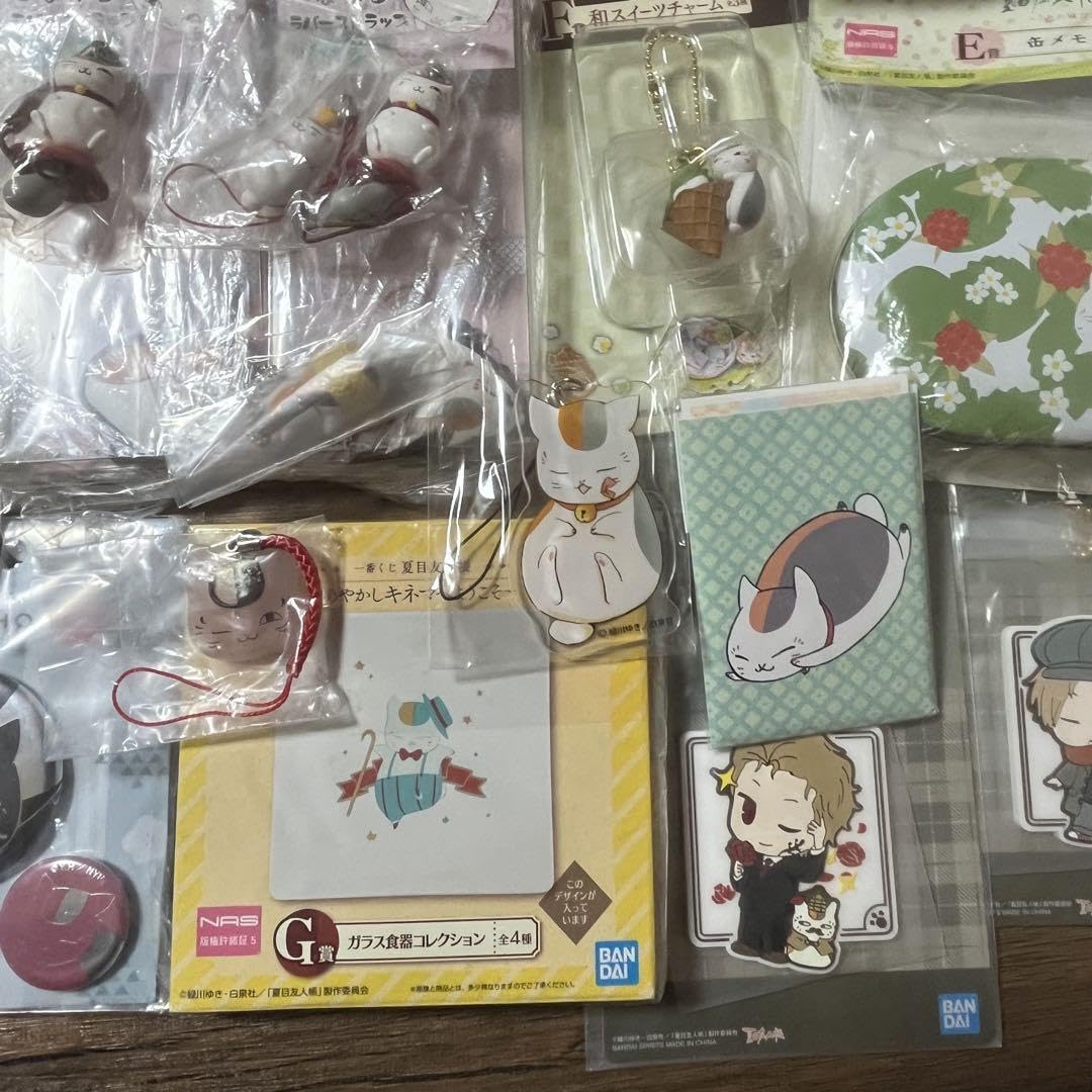 Amazon.co.jp: 夏目友人帳 ニャンコ先生 ぬいぐるみやグッズ詰め合わせ