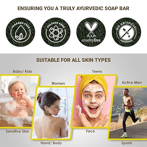 Miniatura 6 de Colección de barras de jabón de cerveza (4 oz. x 6 jabones) para cuerpo, mano, cara. Jabones naturales hechos con aceites esenciales de primera