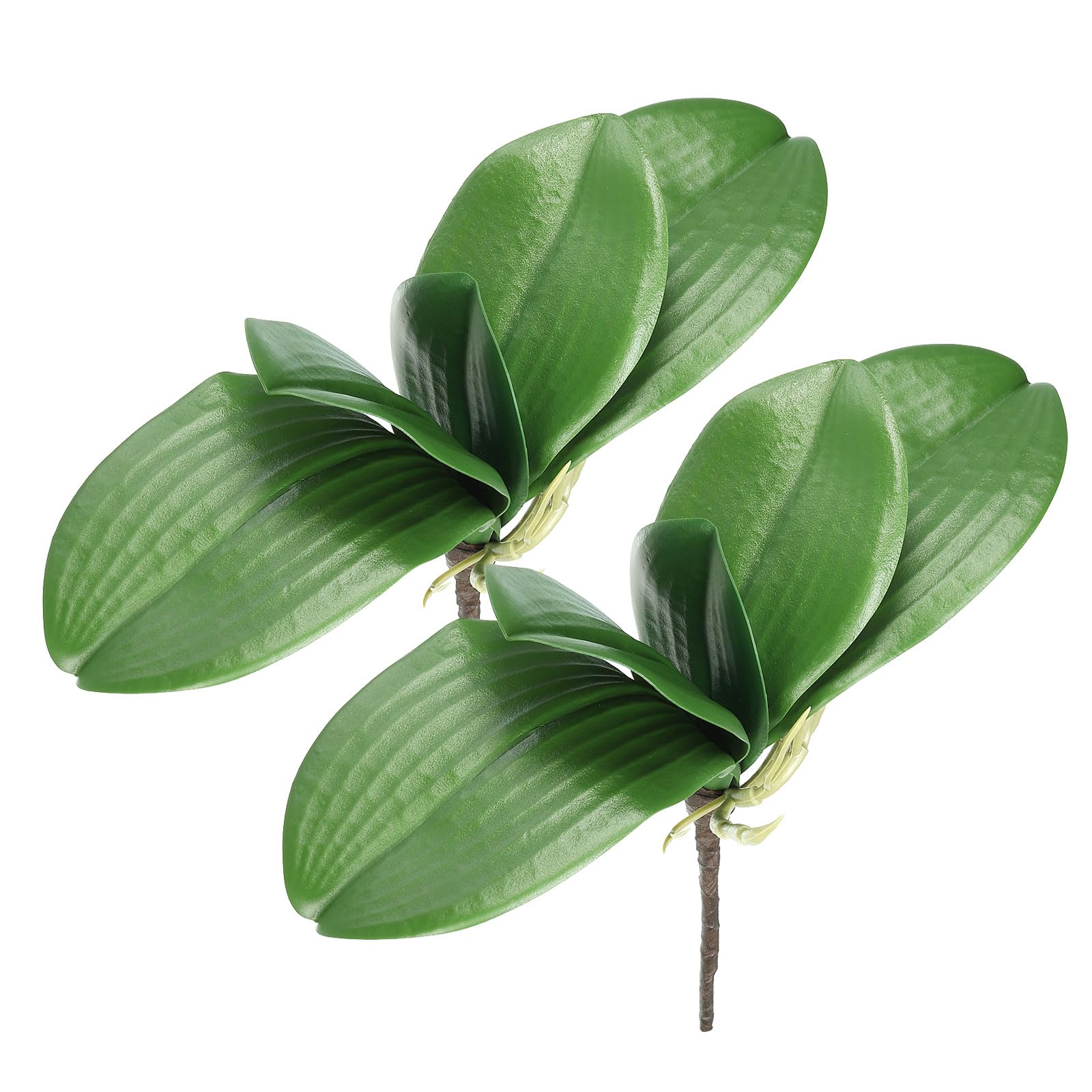 PATIKIL Faux Orchid Leaves 5.5 Inch