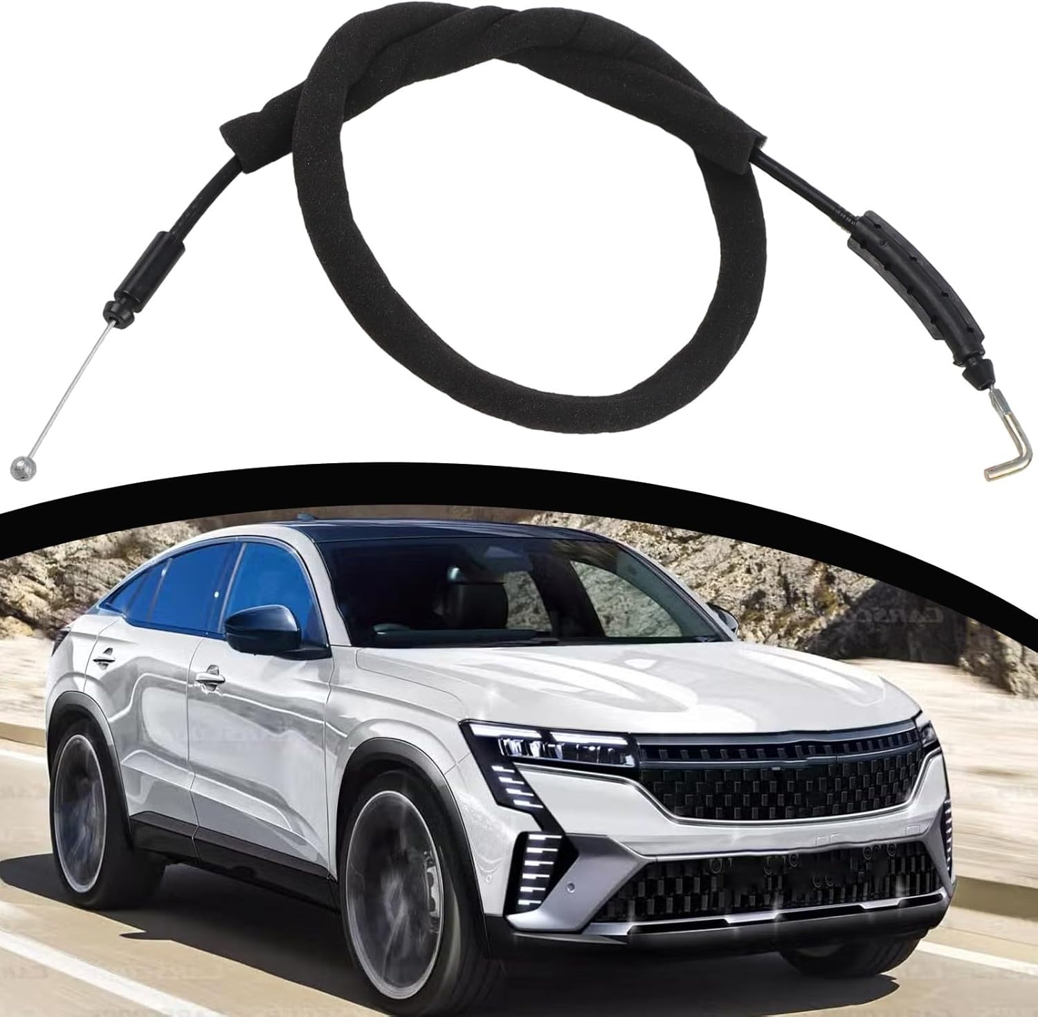 Door Lock Handle Cable Latch Lock Replacement for MK3 For Movano NV400 2010-2016 OE 8200766888 906123257R