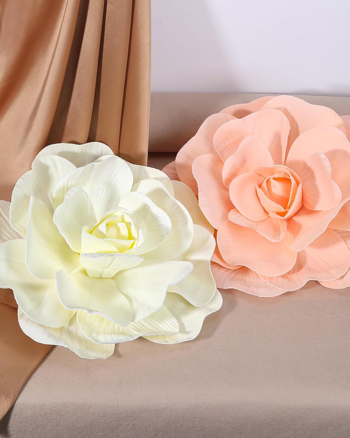 Large Flower Fascinators for Women - 2026 Elegant Fascinator Hats Rose Cocktail Headpiece for Church Ball Party - Image 4