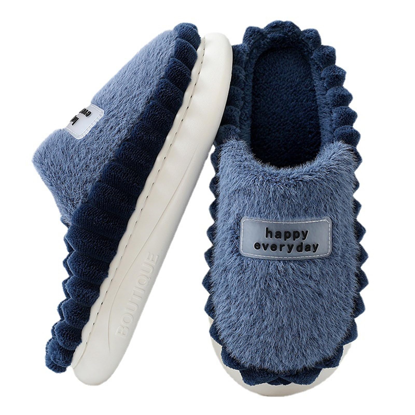 Pantofola Invernale Pantofole di Cotone da Casa da Uomo con Pantofole di Cotone Inverno Invernale di Grandi Dimensioni