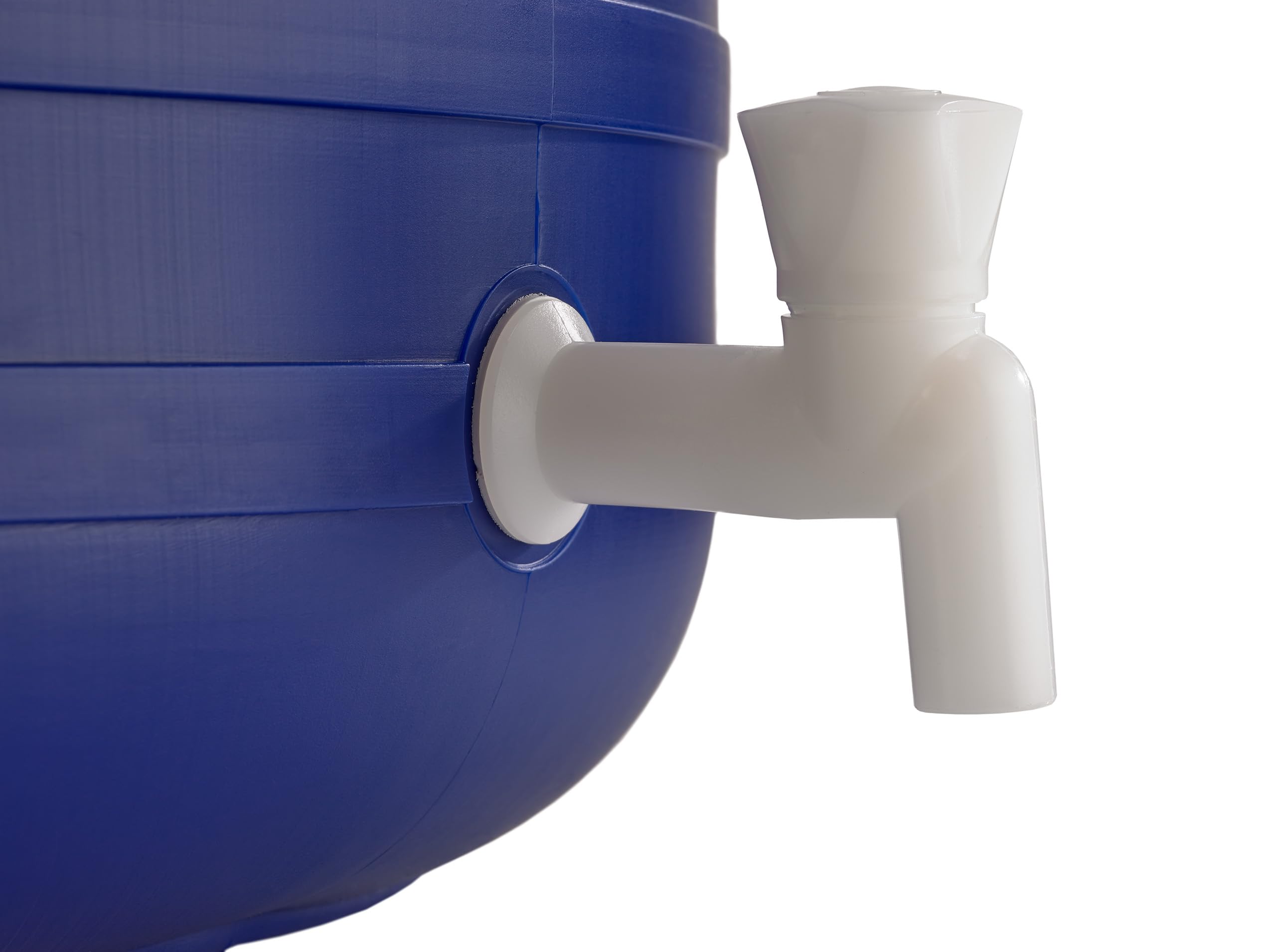 Fass mit Wasserhahn, Durchmesser 52 cm, Fassungsvermögen 100 Liter