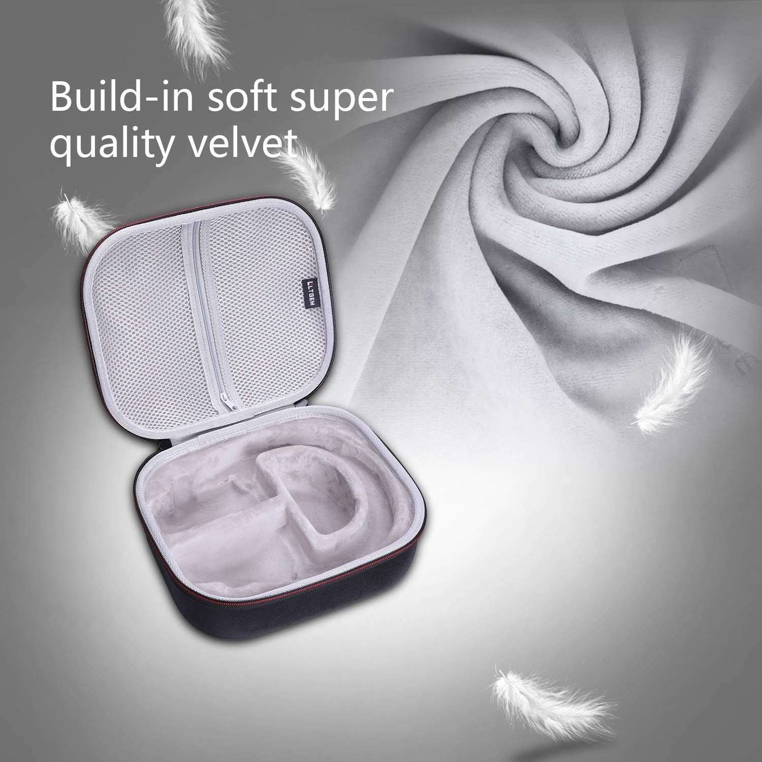 Super Brands LTGEM Hard Case for JBL Quantum ONE Over Ear Performance Gaming Headset - Travel Protective Carrying Storage Bag