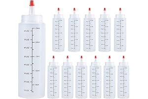 Squeeze Bottles for Hair Colors: Shekure Premium Hair Mixing Tool