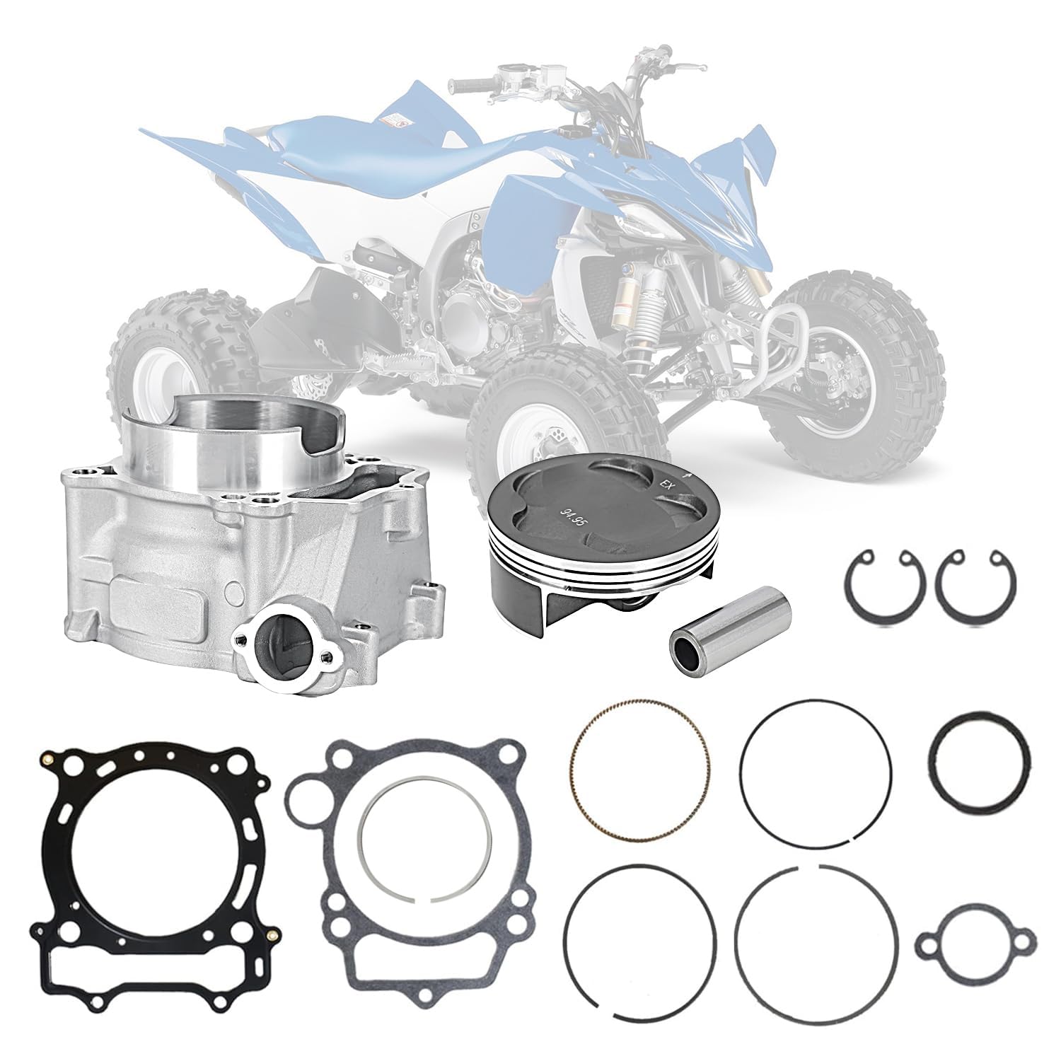 RADHLBNIU Cylinder Head Exhaust Intake Valve Spring Gasket Kit Compatible With Yamaha Yfz450 2004 2009 Wr450f Yz450f 2003 2006 Replace 5ta 11181 00 00 5ta 11351 00 00&pid=mdmzogrmzj