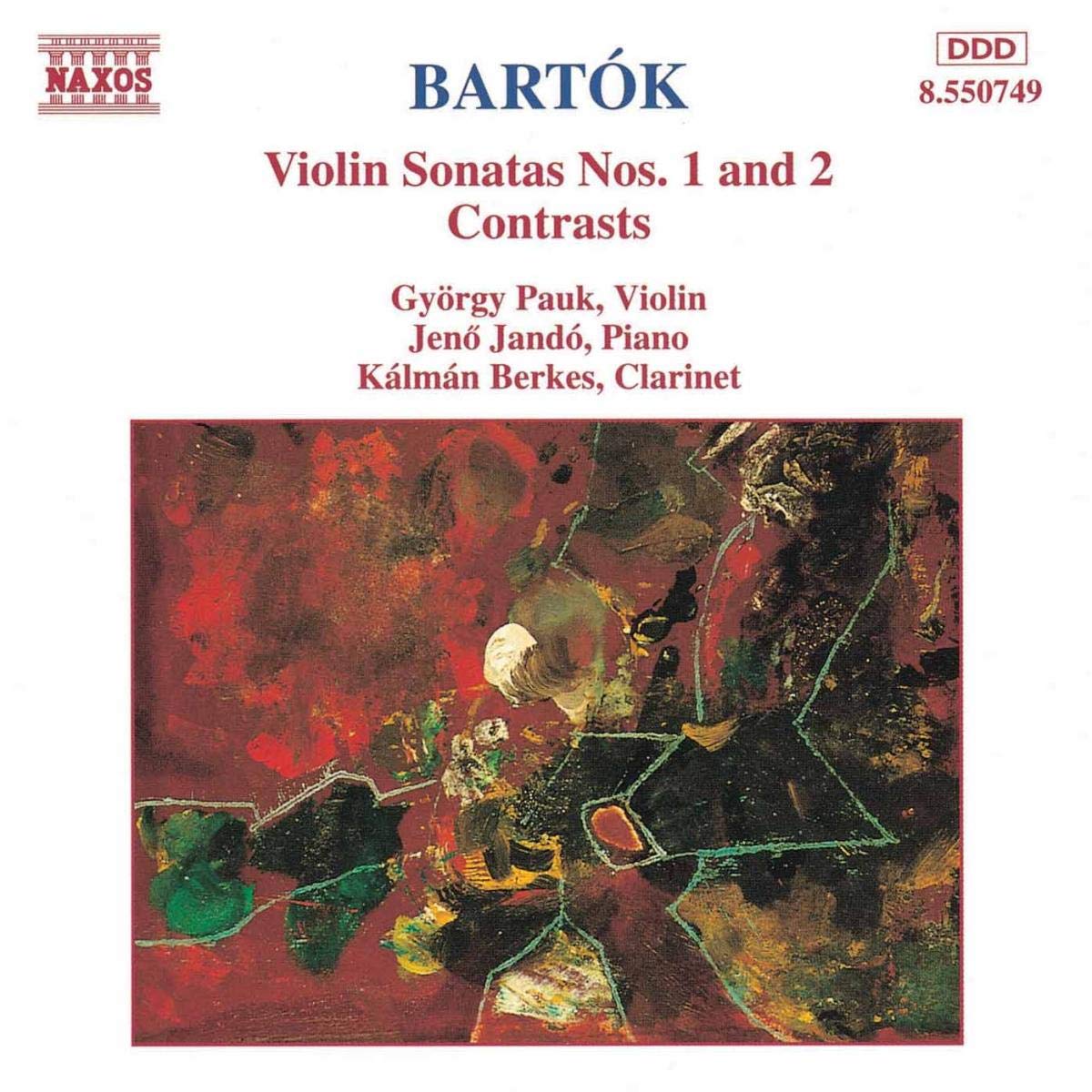Bartók: Violin Sonatas 1 & 2, Contrasts
