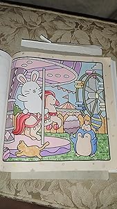 Snuggly Friends: Cute Coloring Book for Adults and Teens with Cozy Fuzzy Animals in Hygge Moments - Preview 1