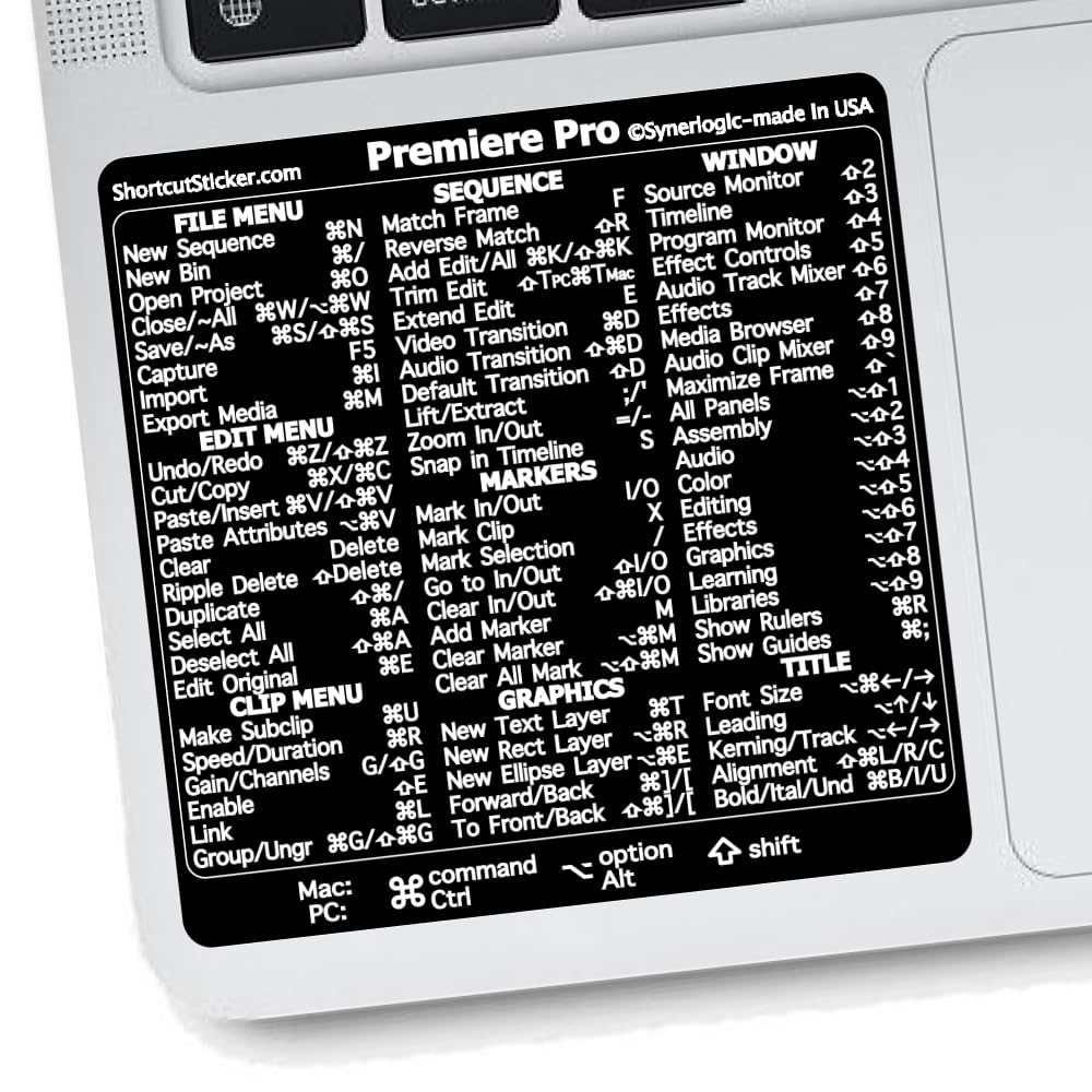 Snapklik.com : Synerlogic For Adobe Premiere Pro Quick Reference ...
