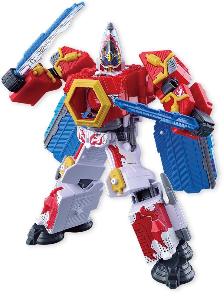 Bandai Shokugan Super Mini PLA Uchu Sentai Kyuranger 04 Gigant Ho-Oh (Set of 6)