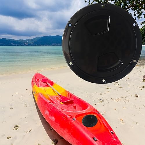 Miniatura 6 de JZLiner Barco Puerto de inspección de 5 pulgadas Sello de acceso para barco Kayak Hatch Plus RV Marine Tight Hole Tapa de cubierta