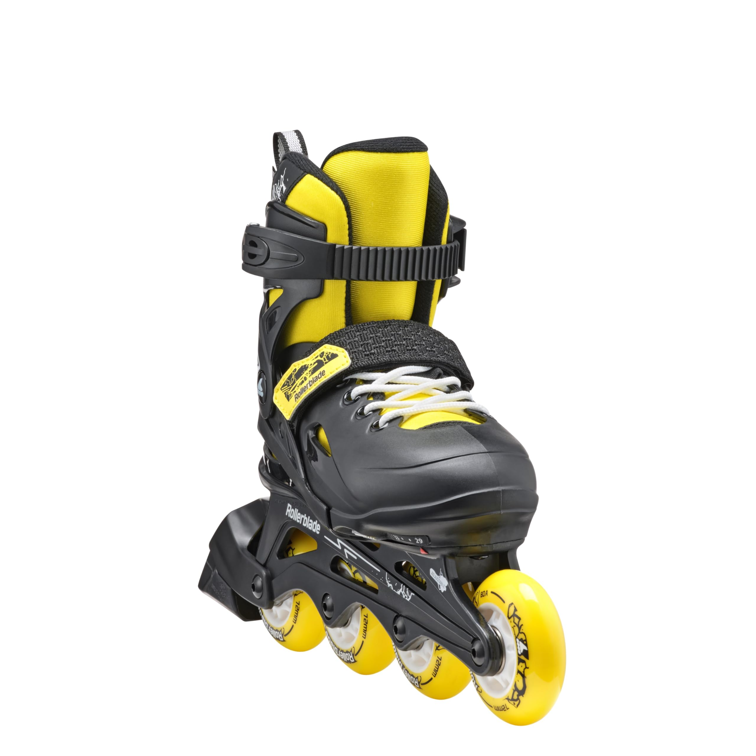 Rollerblade Fury, Pattini in Linea, Nero/Verde Mare, 29-33, Ragazzo