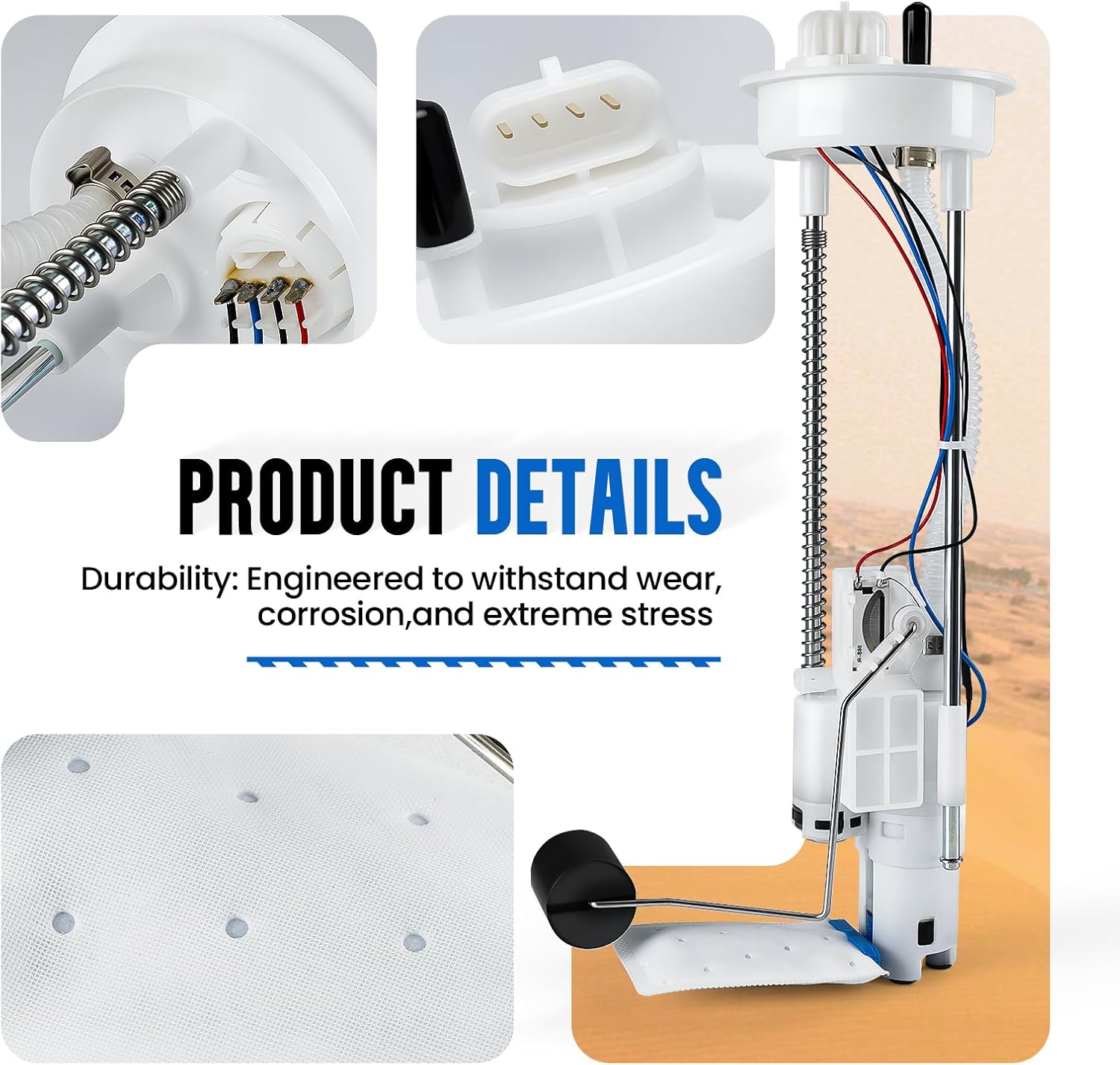 Fuel Pump Assembly For Polaris Sportsman Scrambler 450 570 850 1000 ETX Hawkeye 325 2014-2025 2205469 47-1002