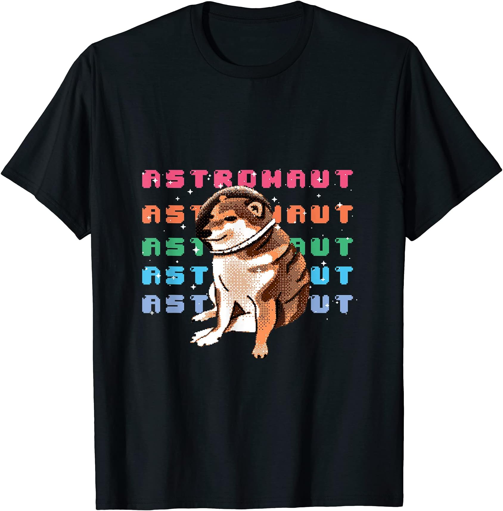 FUNNY CHEEMS DOGECHEEMS DOGE MEME ASTRONAUT FUNNY VINTAGE RETRO CHEEMS DOGE T-Shirt