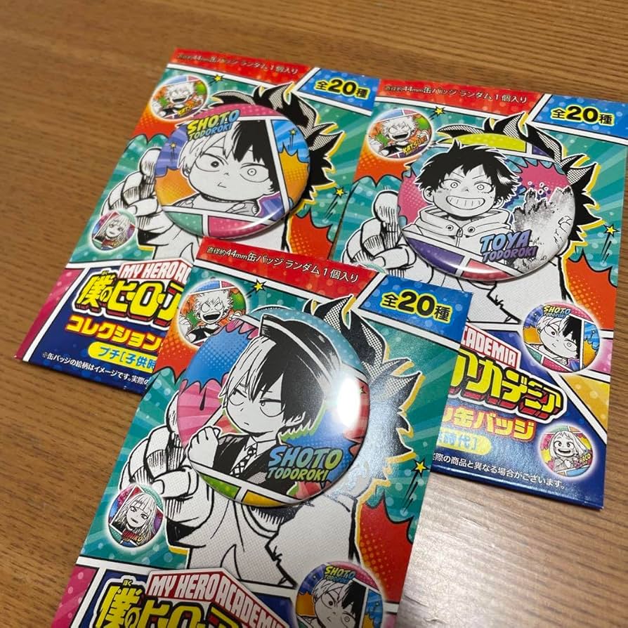 Amazon | ヒロアカ アニメイト ジャンプフェア 缶バッジ 子供