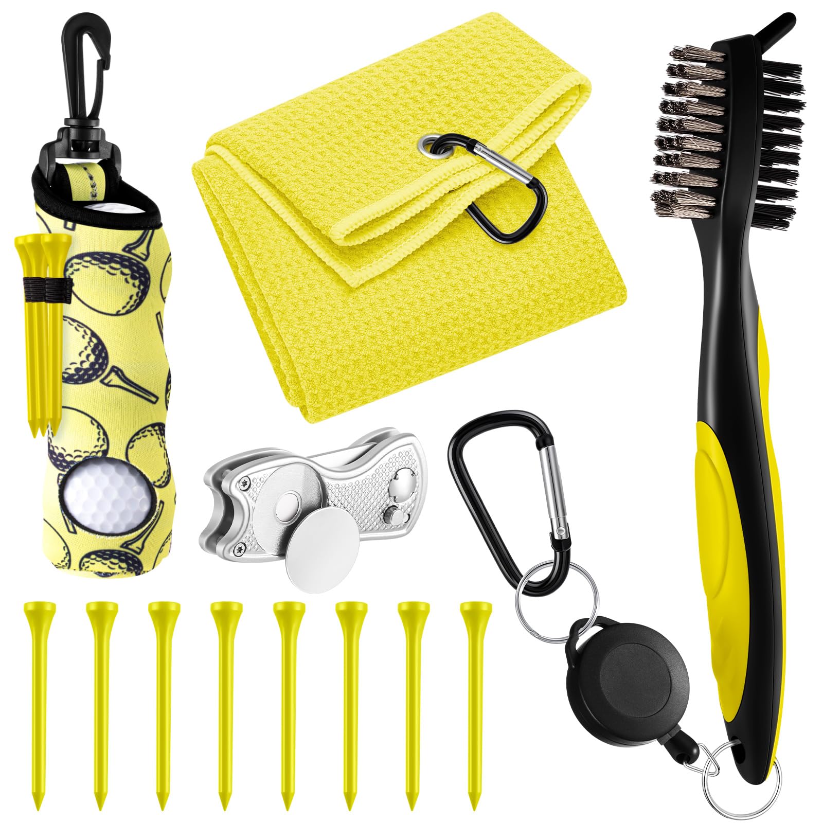 Liliful 12 Pcs Golf Accessories Kit Golf Stuff Gifts for Women Man