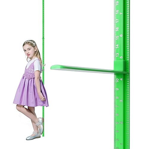 Miniatura 7 de Tabla de crecimiento, tabla de altura para bebé, regla de altura empalmada, medición de altura para niños para calcomanía de pared, regla de