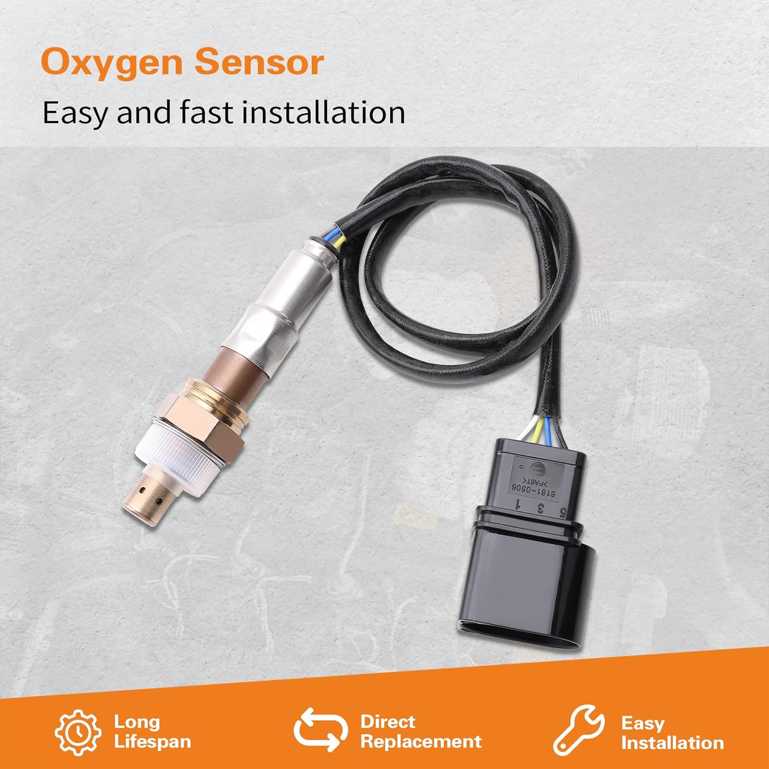 2Pcs Upstream and Downstream Oxygen O2 Sensor for 2003-2009 Elantra 2.0L,2004-2009 Spectra 2.0L,2005-2009 Spectra5 2.0L.OE#2344851 2345430