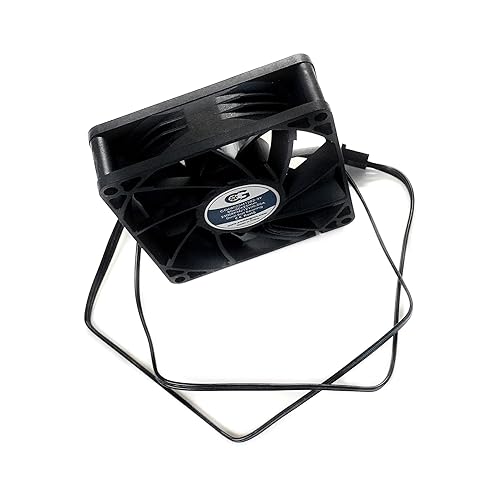 Miniatura 2 de Coolerguys Ventilador de doble rodamiento de bolas de 12 V y 3 pines (3.150x0.984 in, velocidad media)