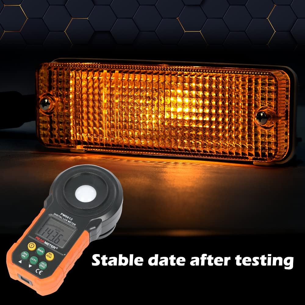 PIT66 Amber Front Bumper Turn Signal Light Compatible with Toyota Pickup 1984 1985 1986 1987 1988 Left Driver And Right Passenger Side Amber Lens