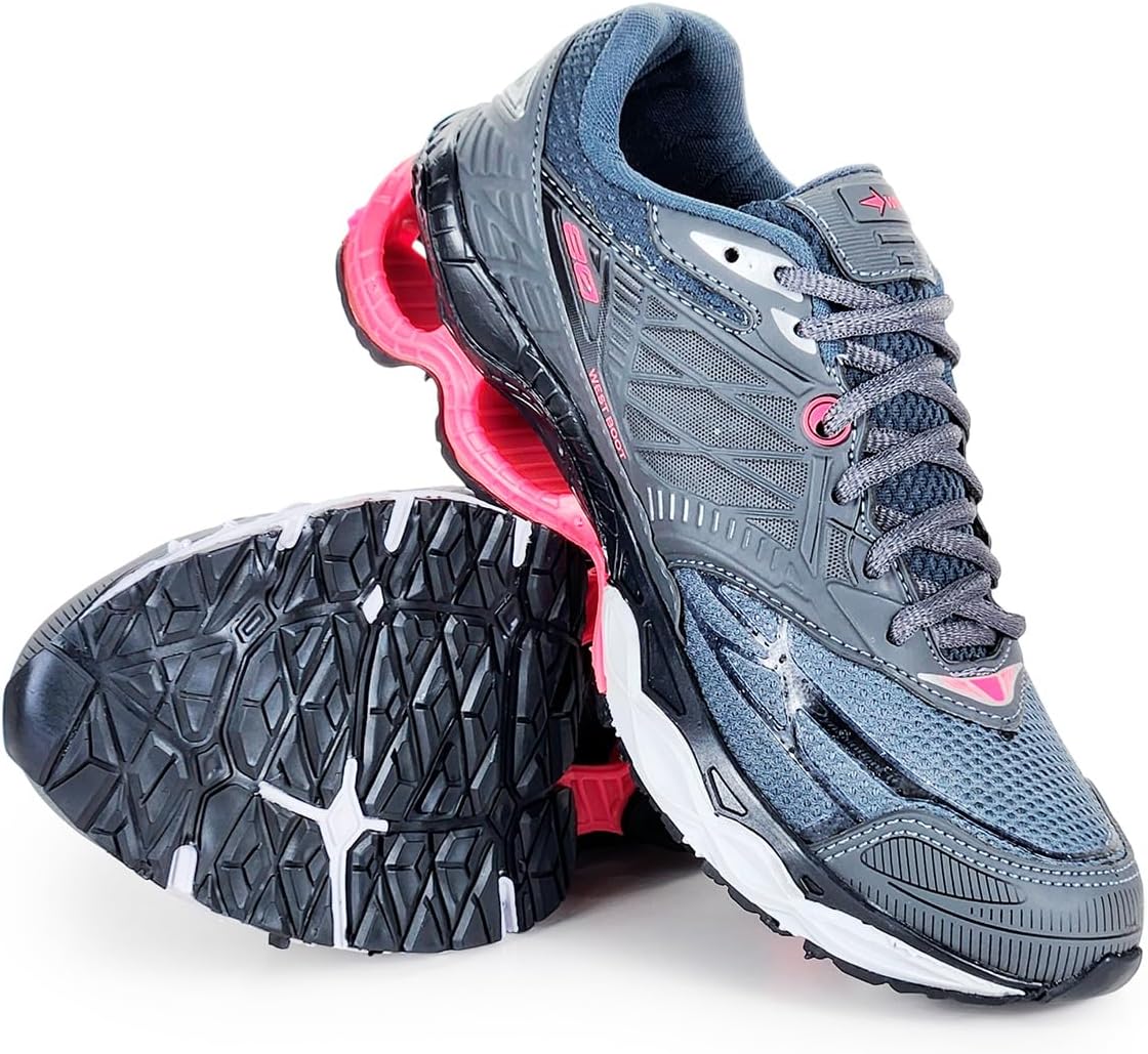 Tenis Feminino Esportivo Academia Corrida Confortavel Wave Dubbele 20