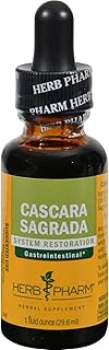 Herb Pharm Cascara Sagrada Liquid Extract for Digestive Support - 1 Ounce