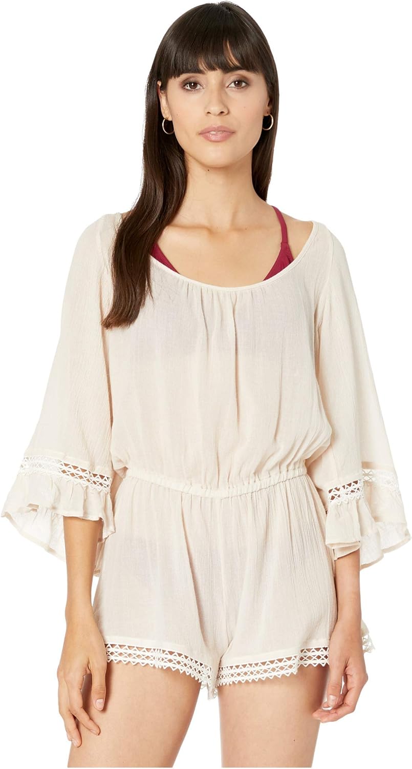 Eberjey Summer of Love Rosalie Romper CoverUp at Amazon Women’s